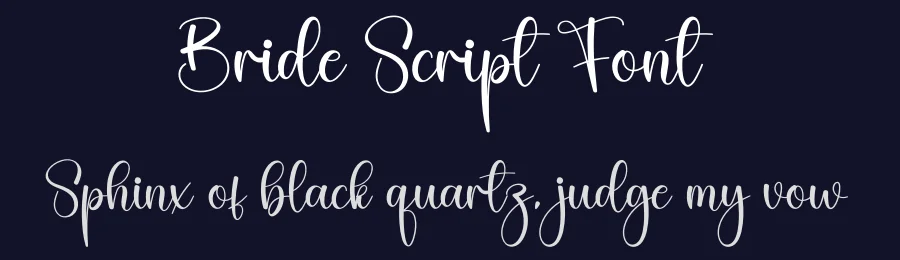 Bride Script Font by creativeletter — Script Handwritten Font — thumbnail 2