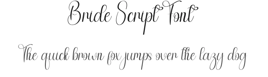 Bride Script Font by andikastudio — Script Handwritten Font