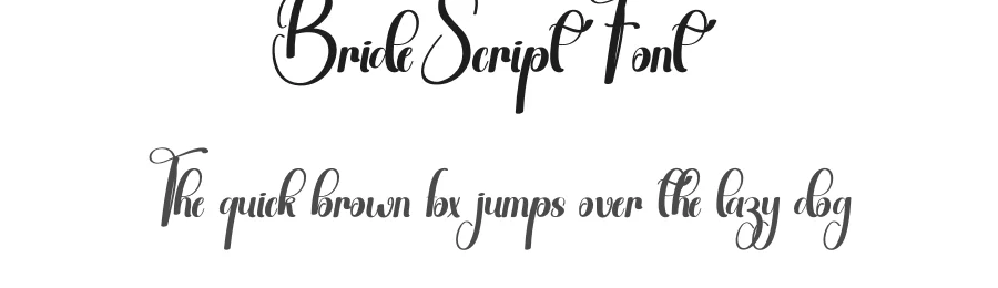 Bride Script Font by andikastudio — Script Handwritten Font