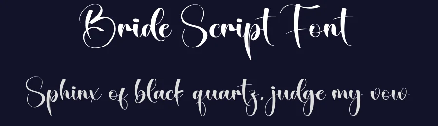 Bride Script Font by creativeletter — Script Handwritten Font — thumbnail 2