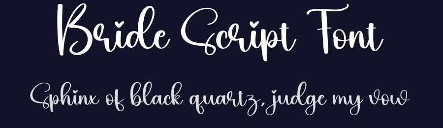 Bride Script Font by creativeletter — Script Handwritten Font — thumbnail 2