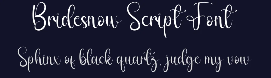 Bridesnow Script Font by andikastudio — Script Handwritten Font — thumbnail 2