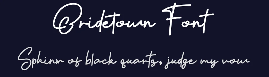 Bridetown Font by YanStudio — Script Handwritten Font — thumbnail 2