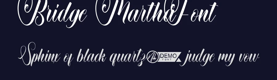 Bridge Martha Font by nihstudio — Script Handwritten Font — thumbnail 2