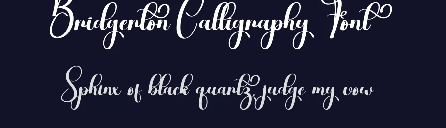 Bridgerton Calligraphy Font by andikastudio — Script Handwritten Font — thumbnail 2