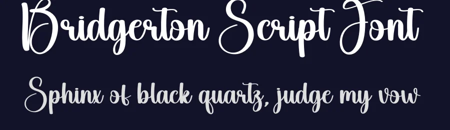 Bridgerton Script Font by creativeletter — Script Handwritten Font — thumbnail 2