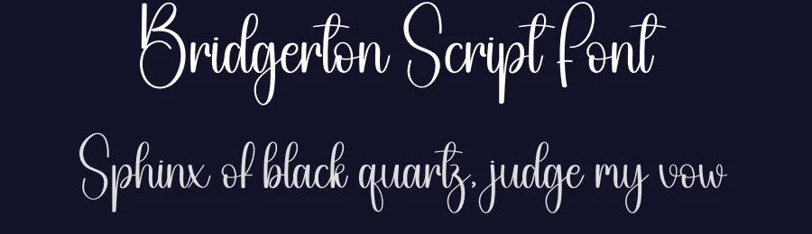 Bridgerton Script Font by creativeletter — Script Handwritten Font — thumbnail 2