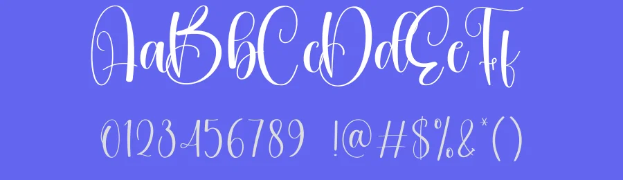 Bridging Calligraphy Font by creativeletter — Script Handwritten Font — thumbnail 3