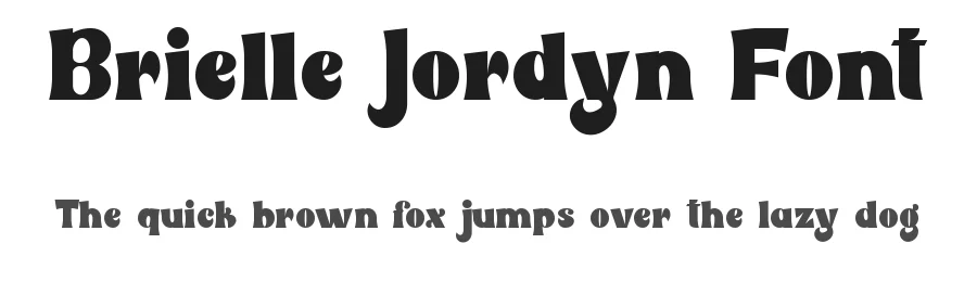 Brielle Jordyn Font by CalligraphyFonts.net — Display Font