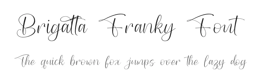 Brigatta Franky Font by letterenastudios — Script Handwritten Font