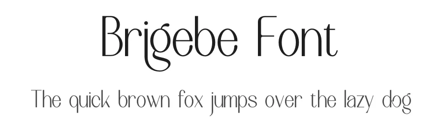 Brigebe Font by Denustudios — Serif Font