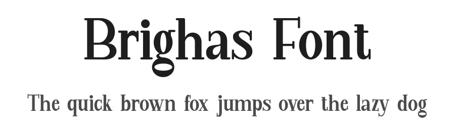 Brighas Font by Rafis Type — Display Font