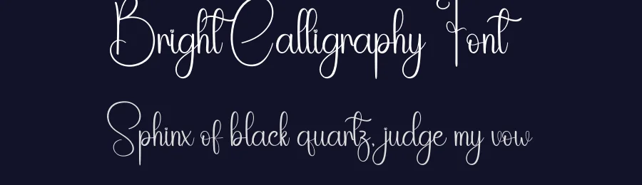 Bright Calligraphy Font by andikastudio — Script Handwritten Font — thumbnail 2