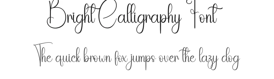 Bright Calligraphy Font by andikastudio — Script Handwritten Font