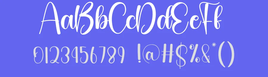 Bright Calligraphy Font by creativeletter — Script Handwritten Font — thumbnail 3