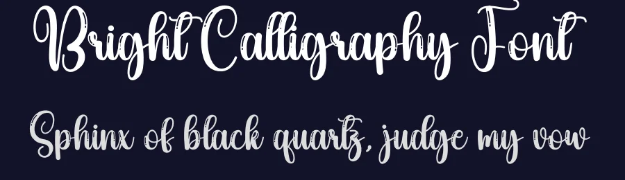 Bright Calligraphy Font by andikastudio — Script Handwritten Font — thumbnail 2