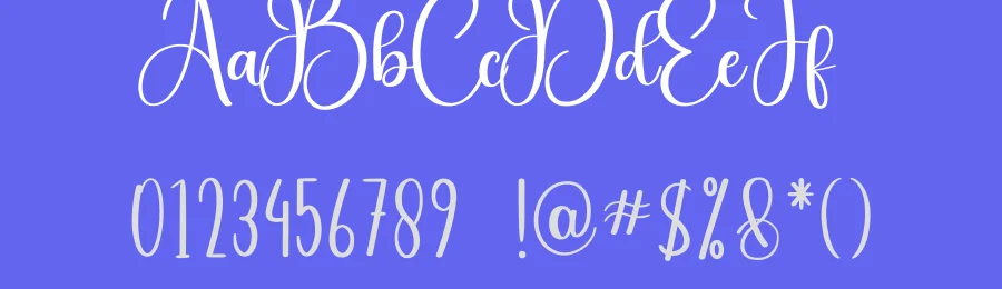 Bright Calligraphy Font by creativeletter — Script Handwritten Font — thumbnail 3