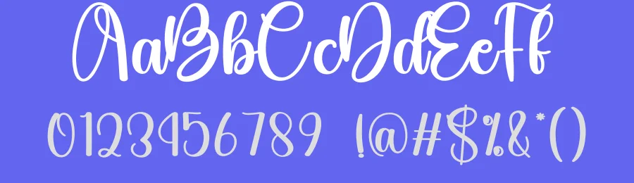 Bright Calligraphy Typeface by creativeletter — Script Handwritten Font — thumbnail 3