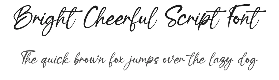 Bright Cheerful Script Font by andikastudio — Script Handwritten Font