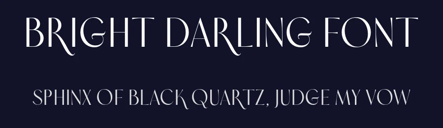 Bright Darling Font by Sarid Ezra — Sans Serif Font — thumbnail 2