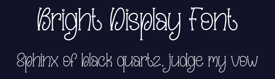 Bright Display Font by creativeletter — Script Handwritten Font — thumbnail 2