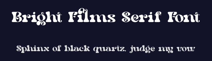 Bright Films Serif Font by timelesstype.co — Serif Font — thumbnail 2