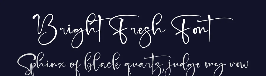 Bright Fresh Font by perspectype — Script Handwritten Font — thumbnail 2