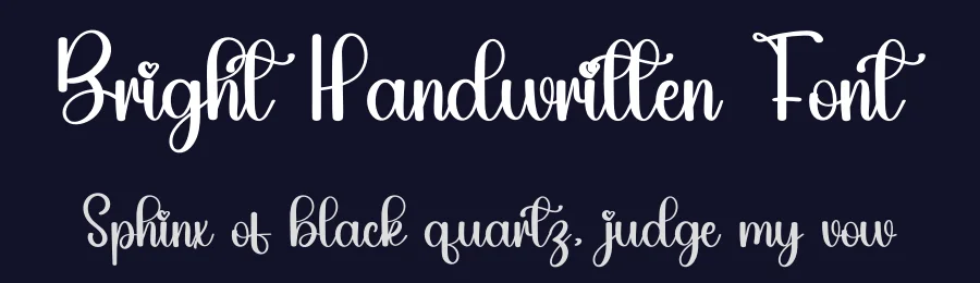 Bright Handwritten Font by inermediaSTUDIO — Script Handwritten Font — thumbnail 2