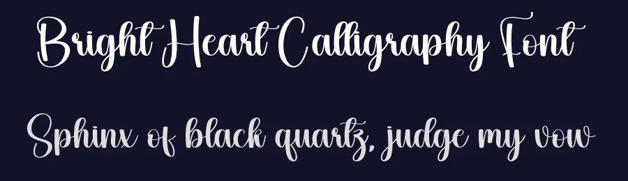 Bright Heart Calligraphy Font by andikastudio — Script Handwritten Font — thumbnail 2