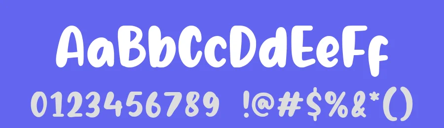 Bright Orchid Bold Handbrushed Font by balpirick — Script Handwritten Font — thumbnail 3
