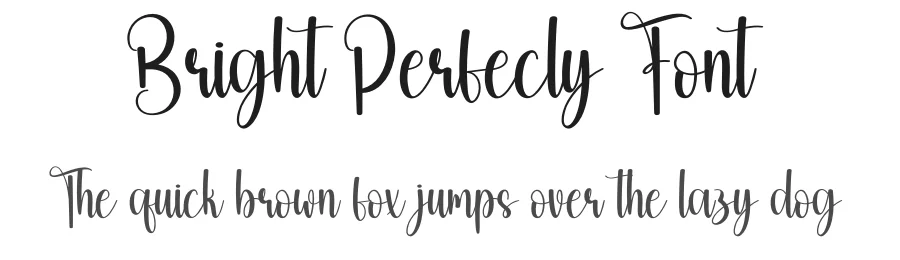 Bright Perfecly Font by creativeletter — Script Handwritten Font