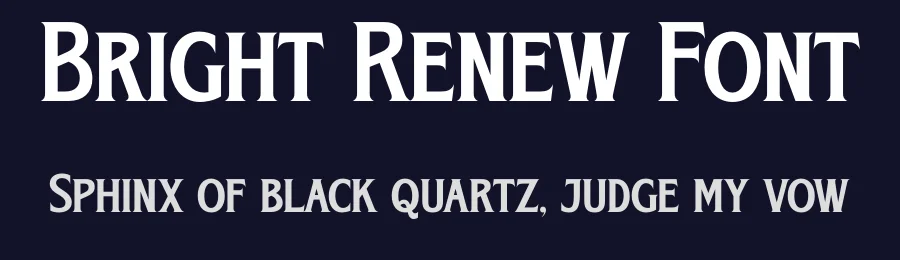 Bright Renew Font by timelesstype.co — Serif Font — thumbnail 2