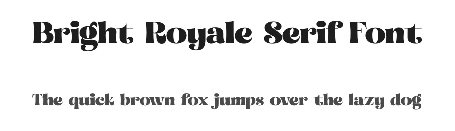 Bright Royale Serif Font by timelesstype.co — Serif Font