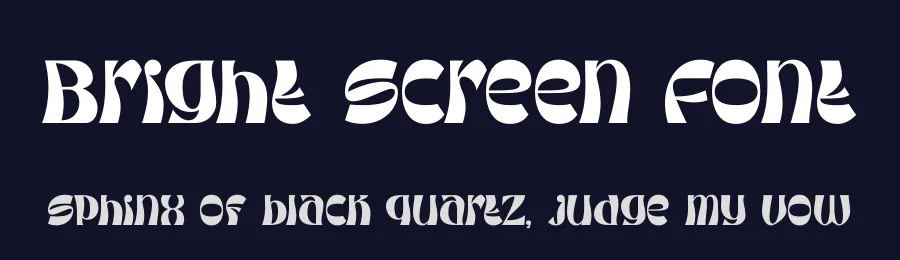 Bright Screen Font by timelesstype.co — Display Font — thumbnail 2