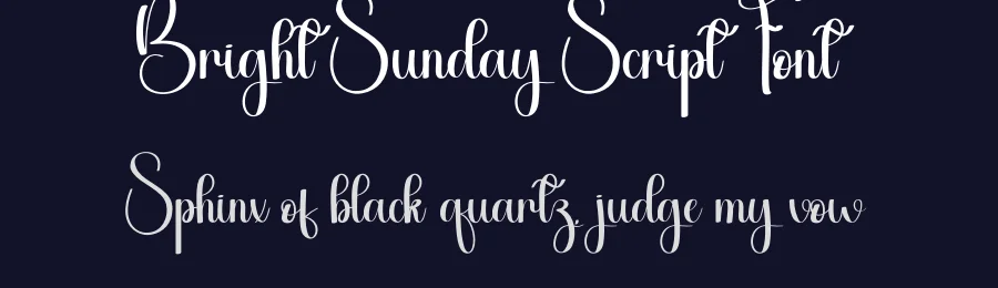 Bright Sunday Script Font by andikastudio — Script Handwritten Font — thumbnail 2