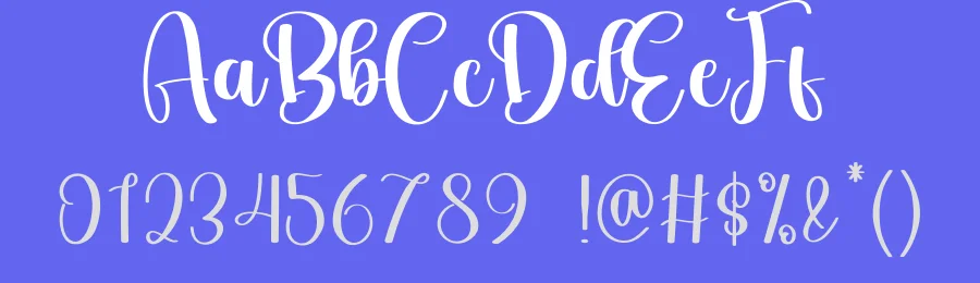 Bright Sunday Script Handwritten Font by creativeletter — Script Handwritten Font — thumbnail 3