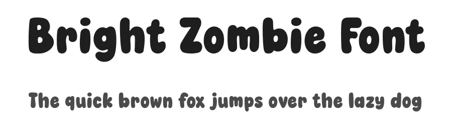 Bright Zombie Font by Dreamink Studio β Display Font