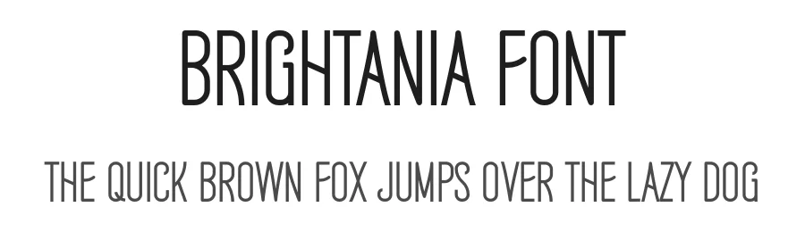 Brightania Font by Almairatype — Sans Serif Font