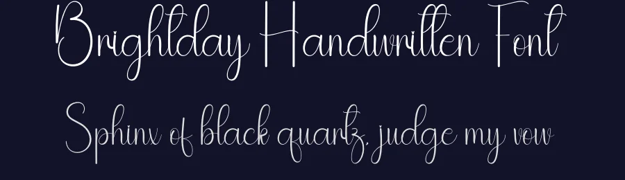 Brightday Handwritten Font by andikastudio — Script Handwritten Font — thumbnail 2