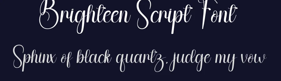 Brighteen Script Font by andikastudio — Script Handwritten Font — thumbnail 2
