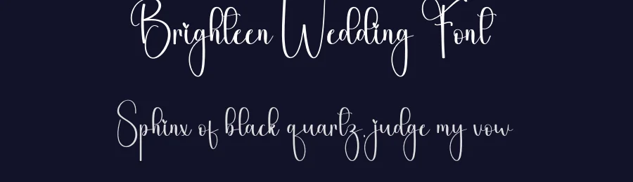 Brighteen Wedding Font by andikastudio — Script Handwritten Font — thumbnail 2