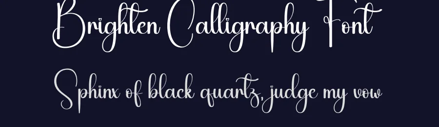 Brighten Calligraphy Font by andikastudio — Script Handwritten Font — thumbnail 2