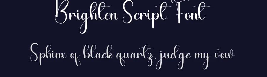 Brighten Script Font by andikastudio — Script Handwritten Font — thumbnail 2