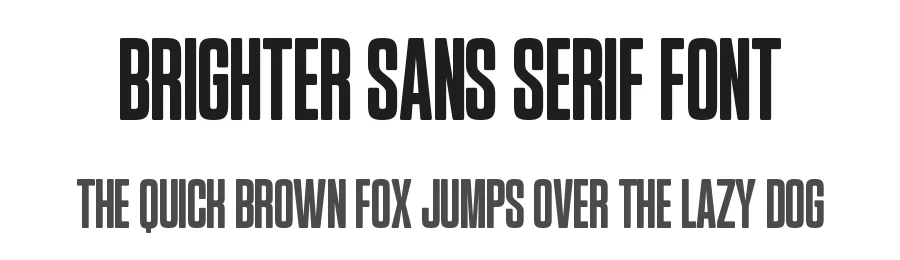 Brighter Sans Serif Font by Almairatype β Decorative Font