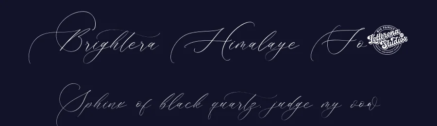 Brightera Himalaye Font by letterenastudios — Script Handwritten Font — thumbnail 2
