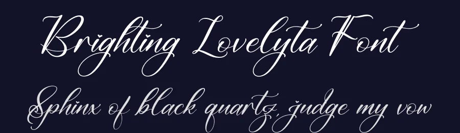 Brighting Lovelyta Font by letterfabric — Script Handwritten Font — thumbnail 2