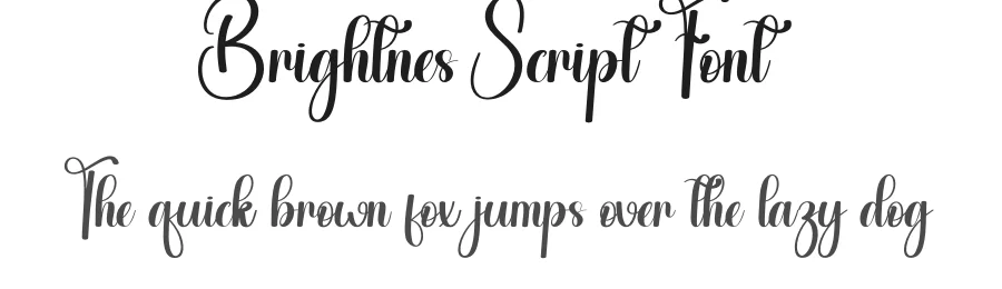 Brightnes Script Font by andikastudio — Script Handwritten Font