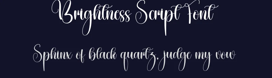 Brightness Script Font by creativeletter — Script Handwritten Font — thumbnail 2