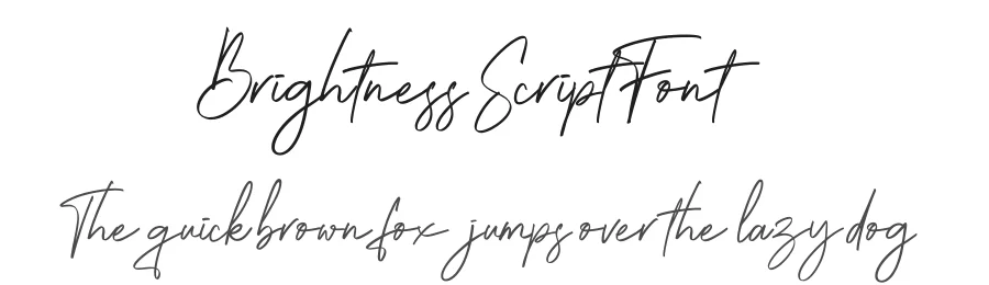 Brightness Script Font by Mozarella — Script Handwritten Font