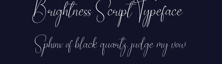 Brightness Script Typeface by andikastudio — Script Handwritten Font — thumbnail 2